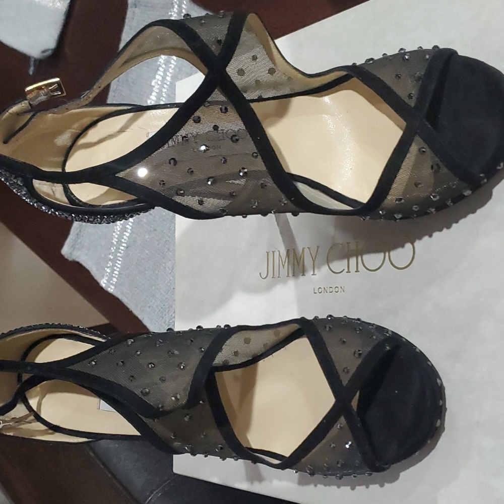 Jimmy's Choo sandals size 38 exactly 9/10 condition